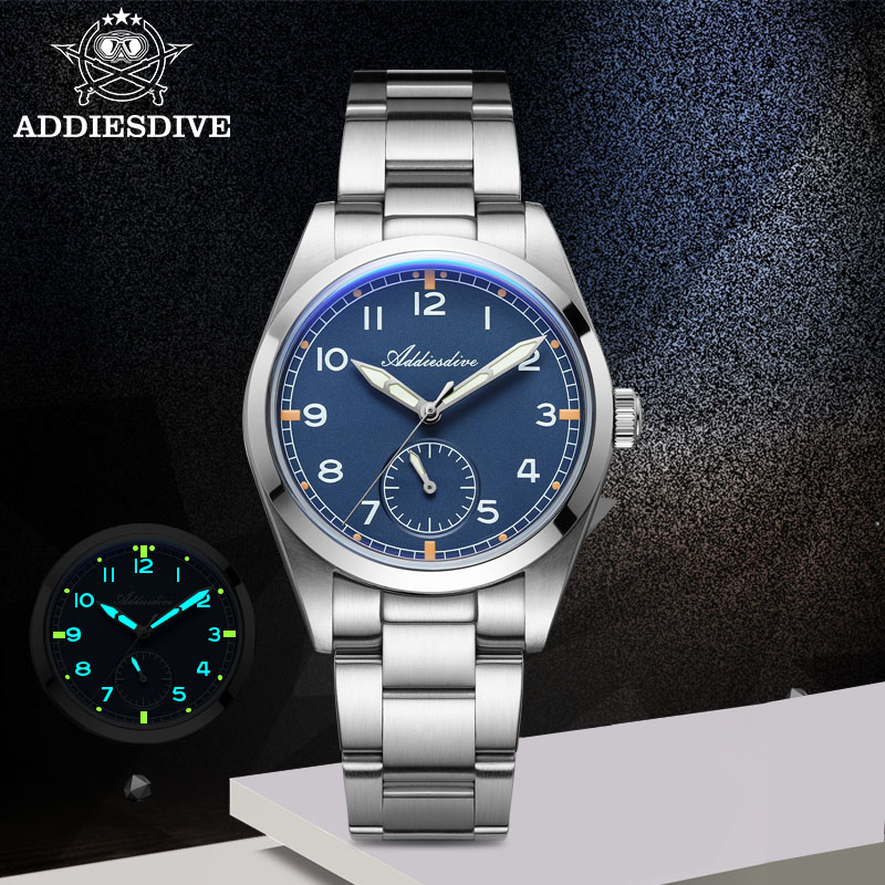 Luxury Watch Case - ADDIESDIVE 36 мм мужские кварцевые часы,
