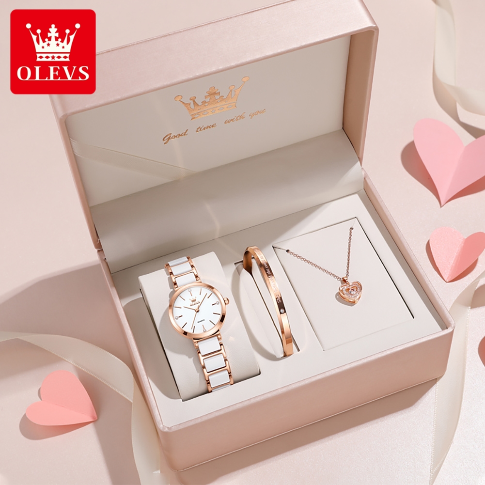 Luxury Watch Brand - OLEVS женские часы 5877, роскошные элегантные