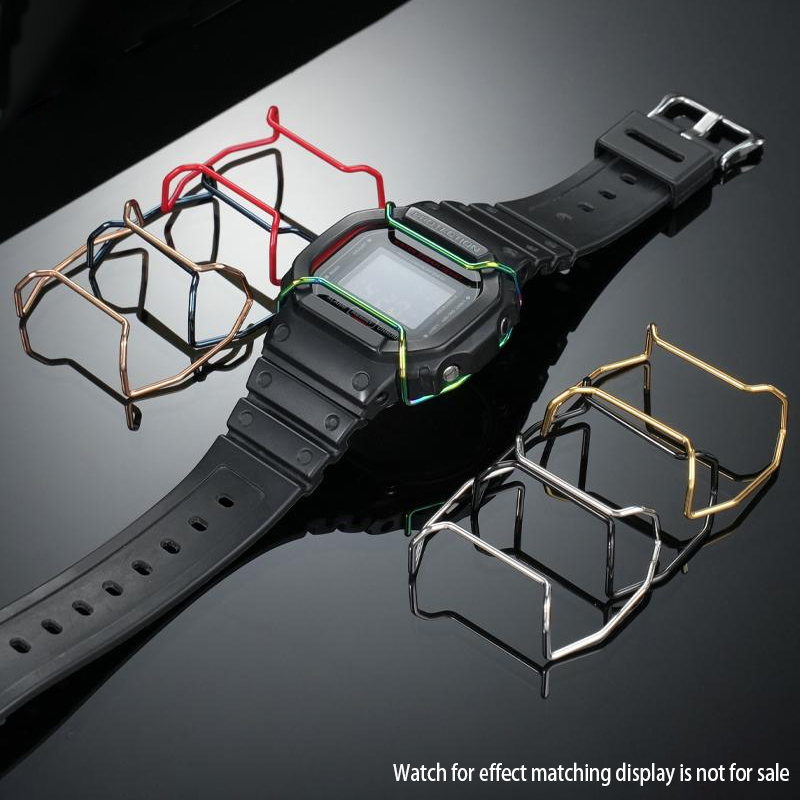 Casio Watch G-Shock Ga-2100 - Бампер из нержавеющей стали для часов