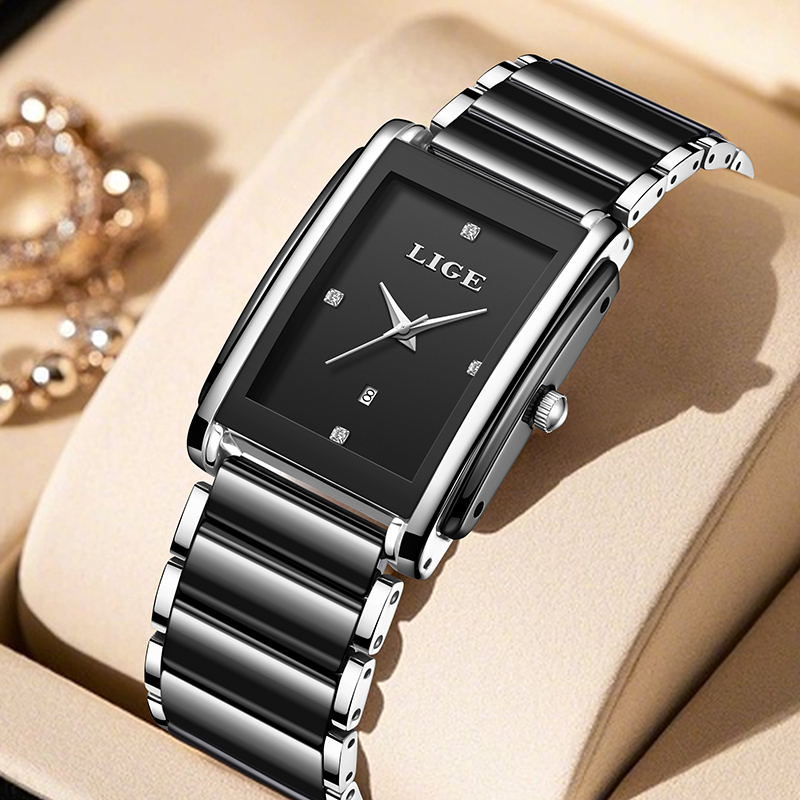 Luxury Watch Organizer - LIGE новые роскошные женские часы, элегантные