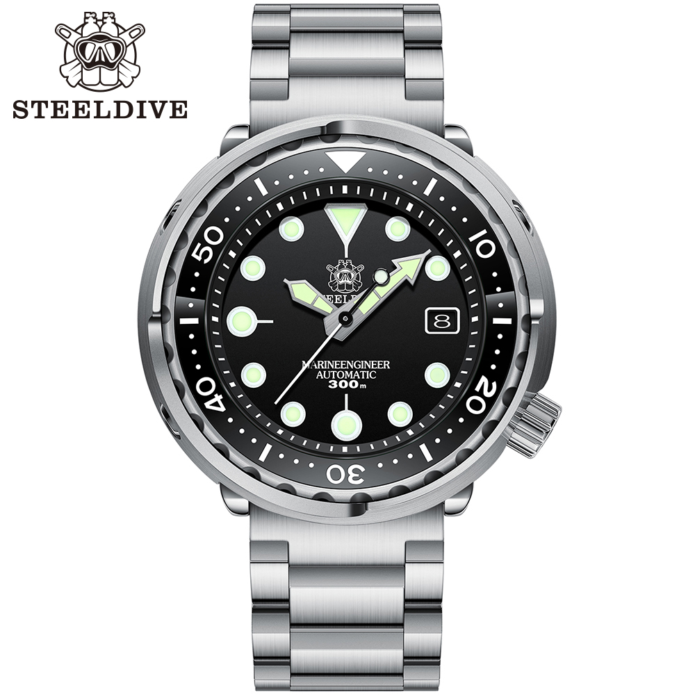 Seiko Watch Prospex - Официальные модные часы STEELDIVE SD1975 Tuna