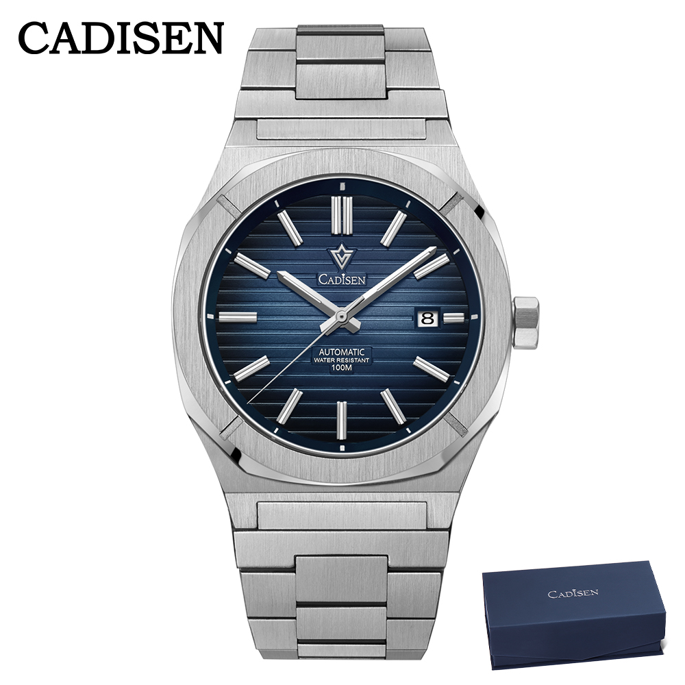 Luxury Watch Organizer - CADISEN 2026 Дайверские часы с сапфировым