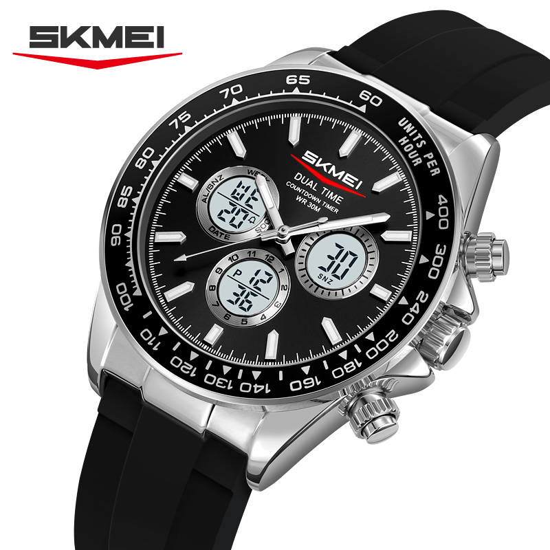 Open Heart Watch - SKMEI 2505, деловые роскошные мужские кварцевые