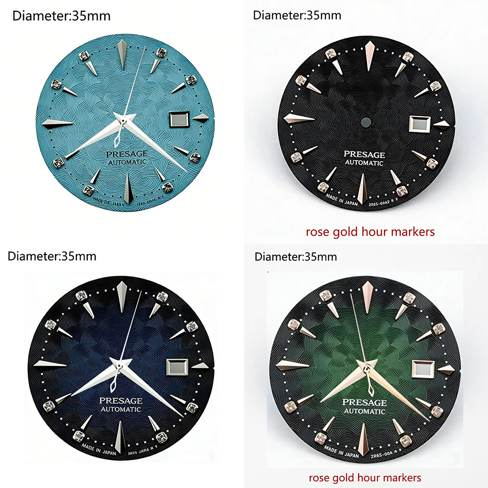 Seiko Watch Presage - Циферблат 35 мм с логотипом S