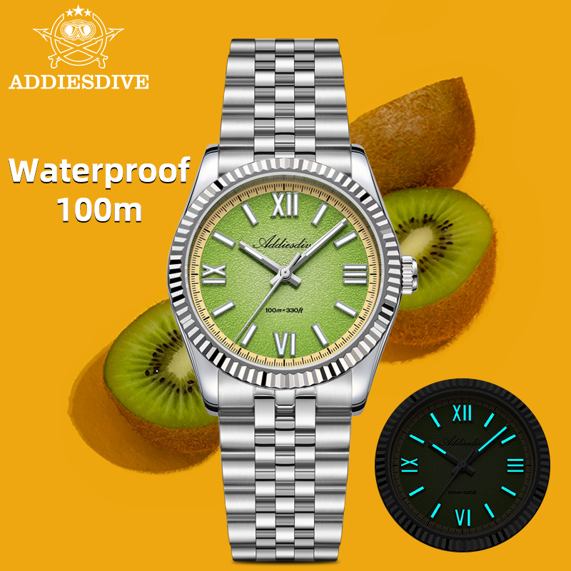 Luxury Watch Men - ADDIESDIVE мужские кварцевые часы VH31 36