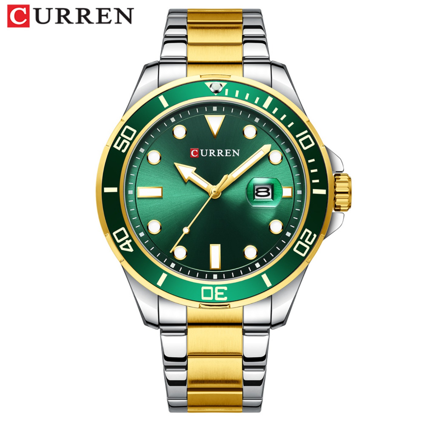 Новые часы CURREN серии Green  – обзор и цена Luxury Watch Brand