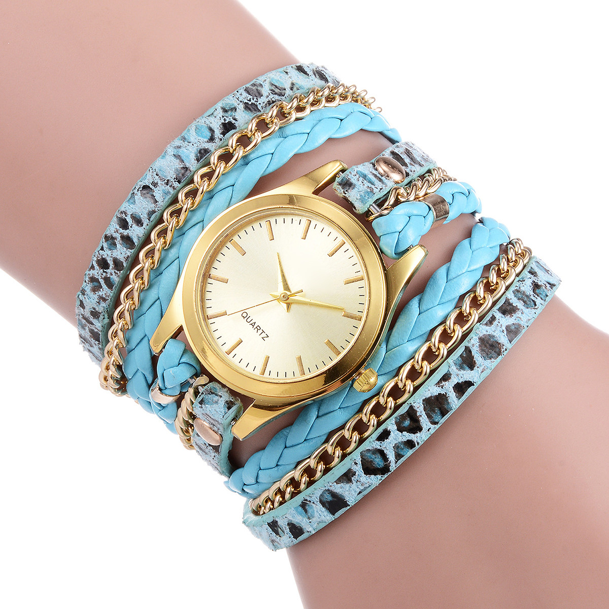 Женские кварцевые часы с леопа – обзор и цена Luxury Watch White