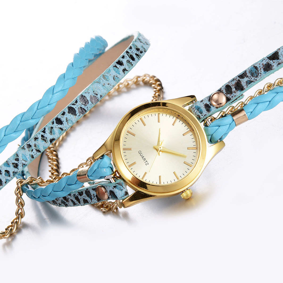 Женские кварцевые часы с леопа – обзор и цена Luxury Watch White