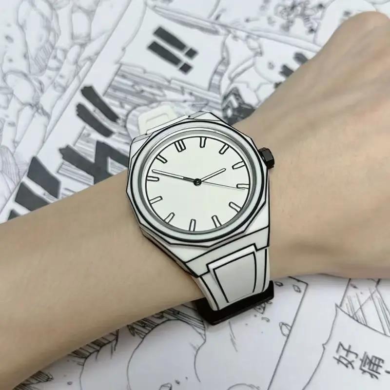 Новые модные кварцевые часы дл – обзор и цена Luxury Watch White