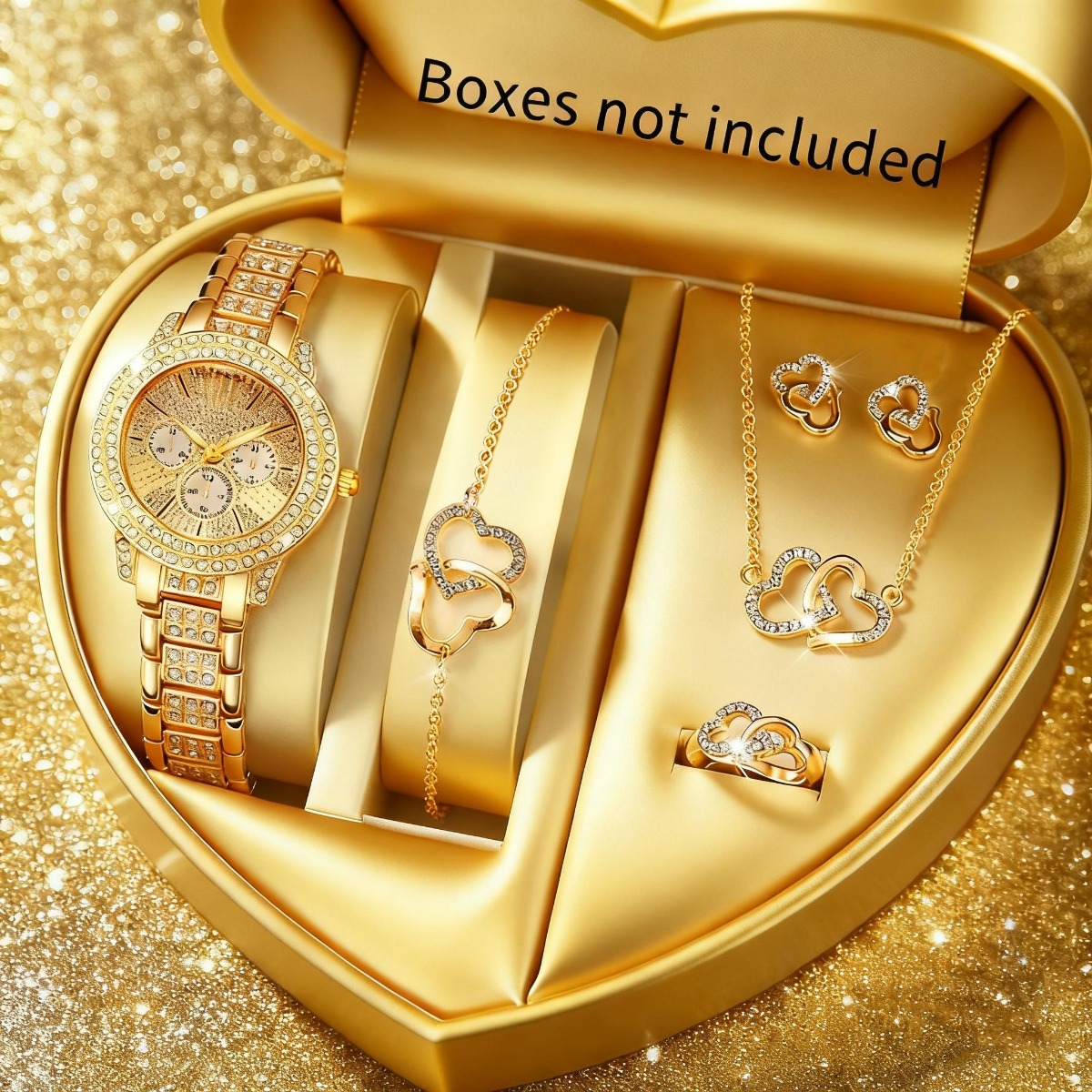 6 шт. роскошные женские часы с – обзор и цена Luxury Watch Organizer