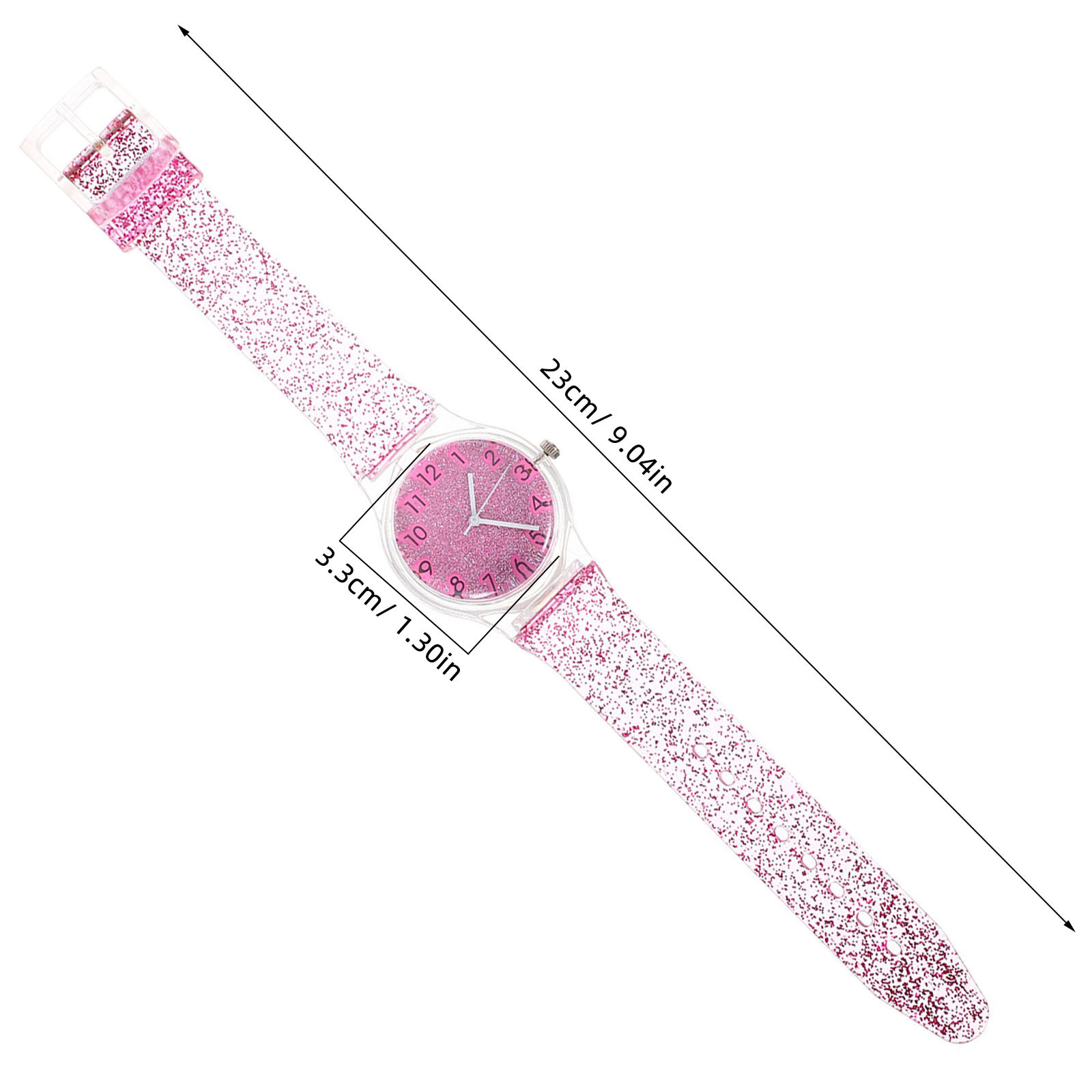 Детские часы, красочный блестя – обзор и цена Luxury Watch White