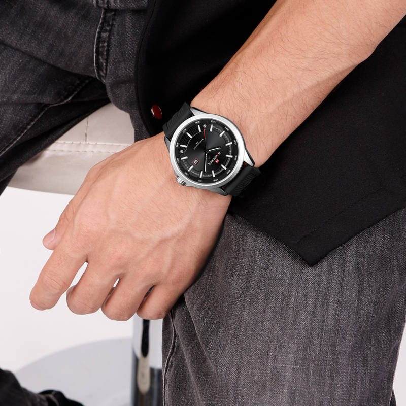Мужские часы NAVIFORCE класса  – обзор и цена Open Heart Watch