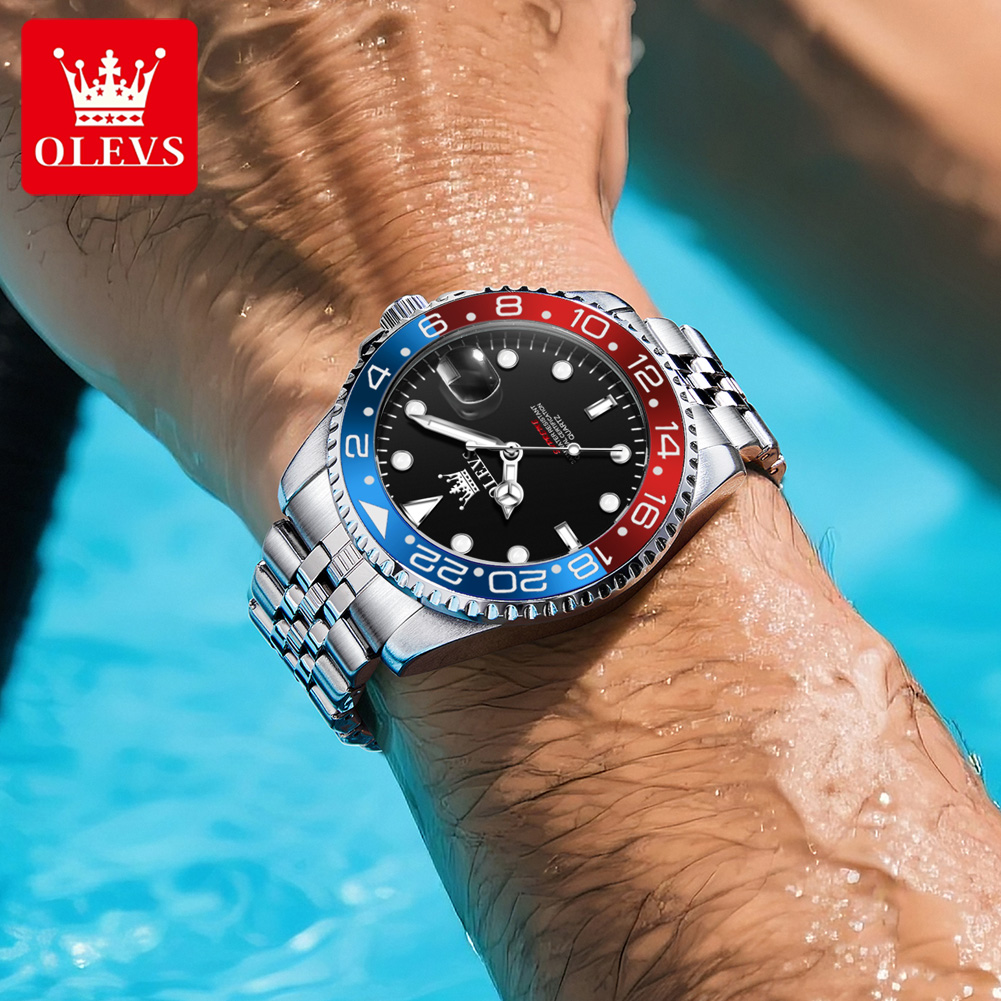 OLEVS 5657 Оригинальные мужски – обзор и цена Luxury Watch Brand