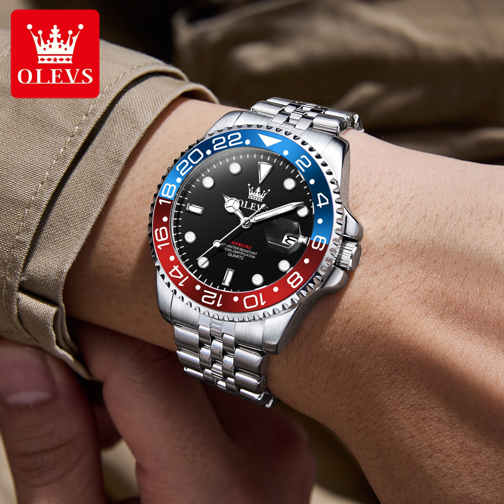 OLEVS 5657 Оригинальные мужски – обзор и цена Luxury Watch Brand