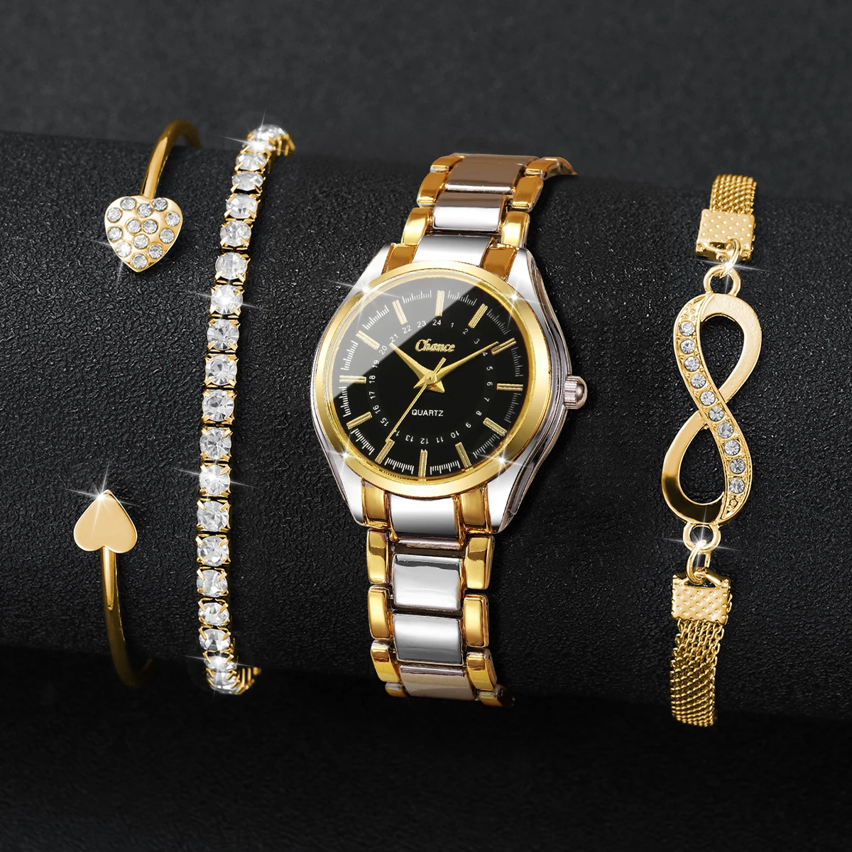 4 шт. Элегантные женские часы  – обзор и цена Luxury Watch Organizer