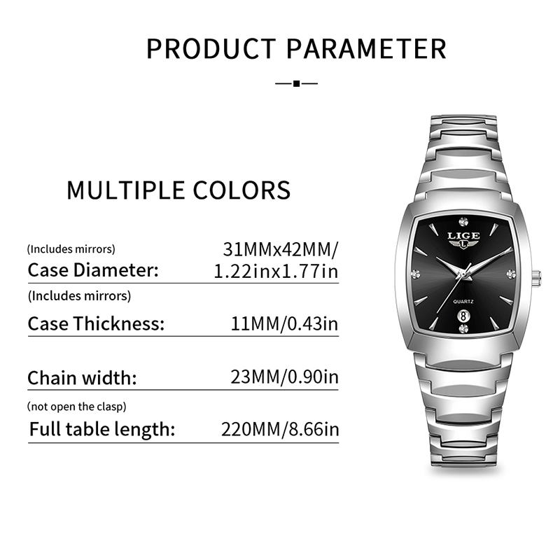 LIGE часы женские деловые роск – обзор и цена Luxury Watch For Women