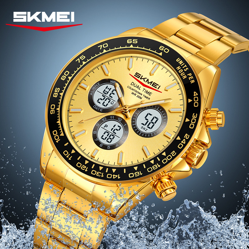 SKMEI 2505, деловые роскошные  – обзор и цена Open Heart Watch