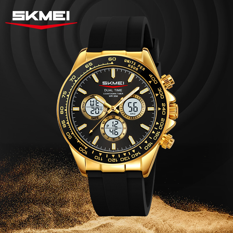 SKMEI 2505, деловые роскошные  – обзор и цена Open Heart Watch