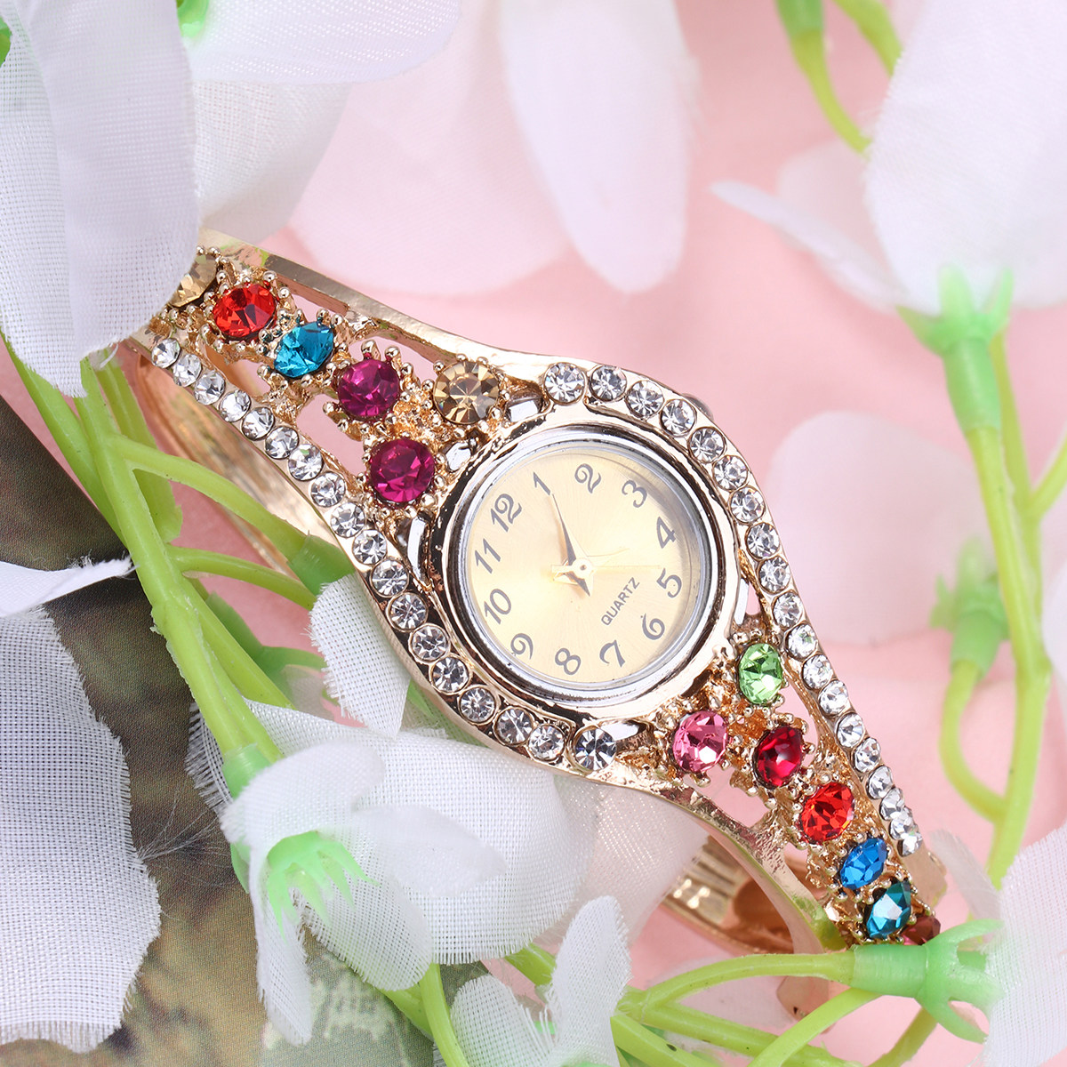 Роскошные женские кварцевые ча – обзор и цена Luxury Watch White