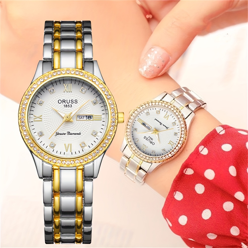 Часы наручные женские золотист – обзор и цена Luxury Watch White