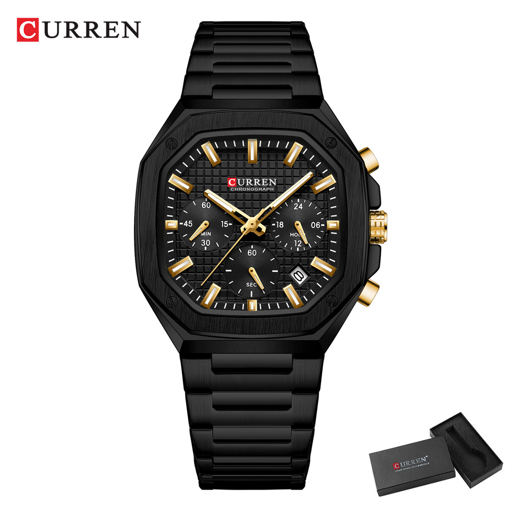 CURREN Роскошные квадратные ча – обзор и цена Luxury Watch Design