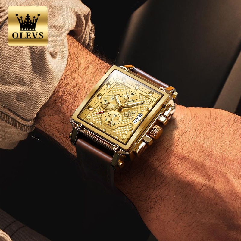 Мужские часы бренда OLEVS, вод – обзор и цена Luxury Watch Brand
