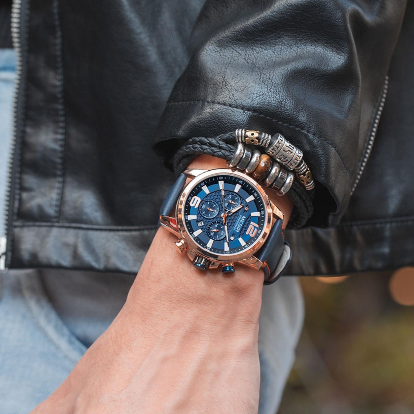 MEGIR 2020 Роскошные мужские ч – обзор и цена Luxury Watch Brand